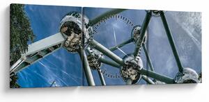 Slika - Atomium u Bruxellesu (sa satom) (90x30 cm)