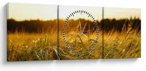 Slika rosne trave (sa satom) (90x30 cm)