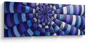 Slika strukture letećeg balona (sa satom) (90x30 cm)