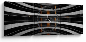 Apstraktna slika - zgrada (sa satom) (90x30 cm)
