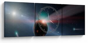 Slika malog planeta (sa satom) (90x30 cm)