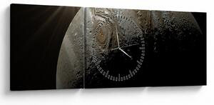 Slika planete u svemiru (sa satom) (90x30 cm)