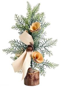 Mali ukrasni bor – na drvenoj podlozi, 9×25,5 cm