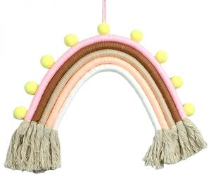 Makrame ukras – duga, 25×30 cm, OZD11WZ2