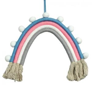 Makrame ukras – duga, 25×30 cm, OZD11WZ4
