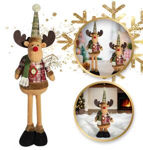Božićna figura – sob od pliša, 62 cm