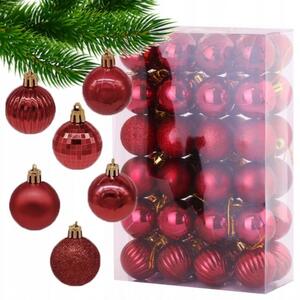 Kuglice za bor – set od 48 kom, 3,5 cm