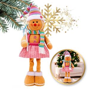 Božićna figura – od pliša, 52 cm