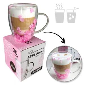 Termo čaša s cvijećem, 300 ml