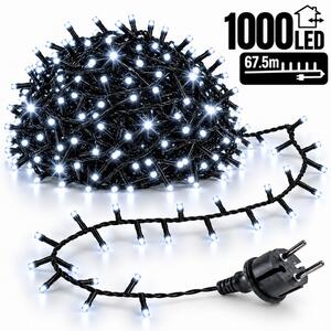 Božićne lampice – 1000 LED, bijele