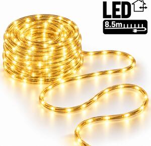 Božićne lampice – LED, za unutra i van, 20,5×20,5×5 cm, bijele