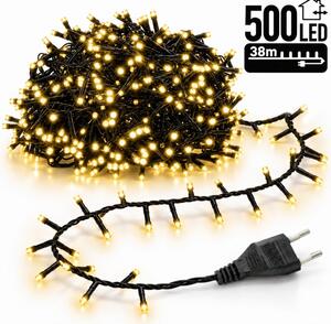 Božićne lampice – 500 LED, za unutra i van, 18×10 cm, bijele, LAMP04CB