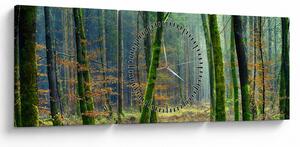 Slika šume (sa satom) (90x30 cm)