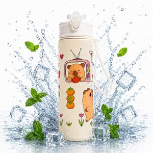Dječja boca za vodu – sa slamkom, 25,5 cm, 800 ml