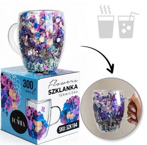 Termo čaša s cvijećem, 300 ml, SZK194