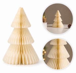 Božićna figura – sklopiva, 30 cm, bež, WOZ68