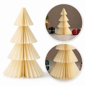 Božićna figura – sklopiva, 30 cm, bež