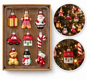 Kuglice za bor – set od 9 kom, 21,5 cm