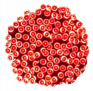 Božićne lampice – 500 LED, za unutra i van, crvene