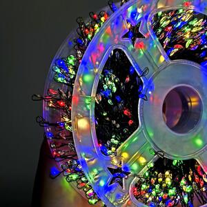 Božićne lampice – 900 LED, za unutra i van, 19,7×15×5 cm, šarene