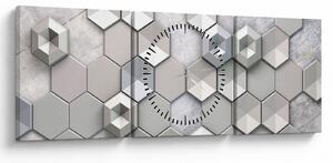 3D apstraktna slika (sa satom) (90x30 cm)
