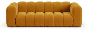 Žuta sofa 228 cm Lupine – Micadoni Home