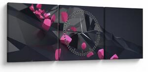 3D apstraktna slika (sa satom) (90x30 cm)