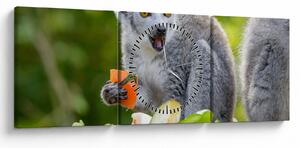 Slika lemura (sa satom) (90x30 cm)