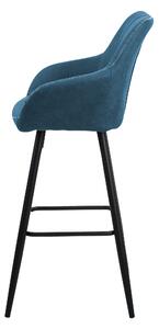 Zondo Set barskih stolica 2 kom. Dakien (morsko plava). 1009998