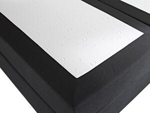 Zondo Bračni krevet Boxspring 180 cm PREMIER (s madracima) (crna). 1007431