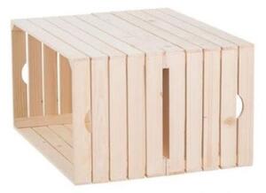 ATMOWOOD Drveni sanduci stolić za kavu 39 x 60 x 60 cm