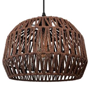 Viseća lampa od jutenog užeta Smeđa
