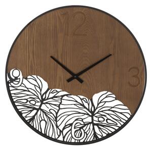 Zidni sat Wood/Leaf
