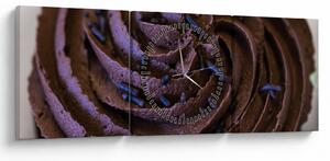 Slika - Čokoladni cupcake (sa satom) (90x30 cm)