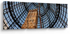 Slika tornja u Melbourneu (sa satom) (90x30 cm)