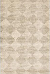 Bež vunen tepih 200x300 cm Agnus Checkered – Agnella