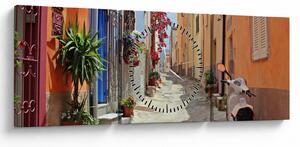 Slika ulice na Sardiniji (sa satom) (90x30 cm)