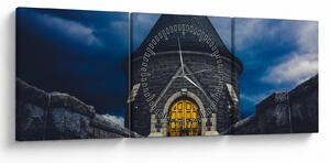 Slika - Prije oluje (sa satom) (90x30 cm)