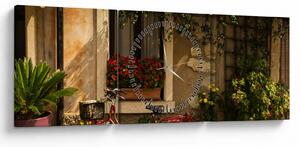 Slika - Slikovita Italija (sa satom) (90x30 cm)
