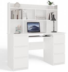 Zondo.hr PC stolić Kwazulu 1 (bijela) (s nadgradnjom). Akcija -20%. 1132439