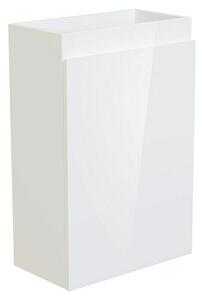 Camargue Espacio Kupaonski ormarić za ugradbeni umivaonik (40 x 22 x 60 cm, 1 vrata, Gama bijela sjaj)
