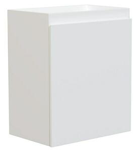 Camargue Espacio Kupaonski ormarić za ugradbeni umivaonik (50 x 33 x 60 cm, 1 vrata, Gama bijela mat)