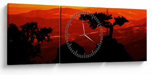 Slika - Zalazak sunca (sa satom) (90x30 cm)