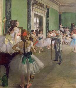 Reprodukcija The Dancing Class, c.1873-76, Degas, Edgar