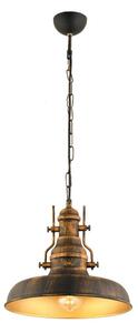Luster na lancu 1xE27/40W/230V brončana