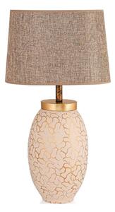 Stolna lampa 1xE27/40W/230V bež/zlatna