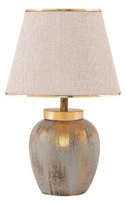 Stolna lampa 1xE27/40W/230V zlatna/bež