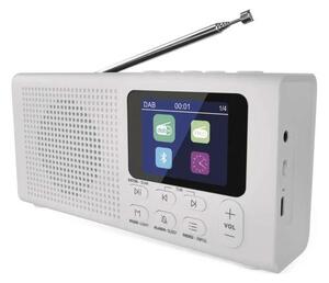 DAB DAB+ FM radio 3W/5V/4xAA bijela