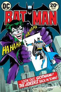 Poster Batman - Joker back in the Town, (61 x 91.5 cm)
