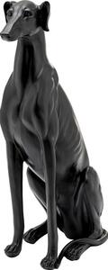 Ukrasna figura Greyhound Bruno Matt Black 80cm